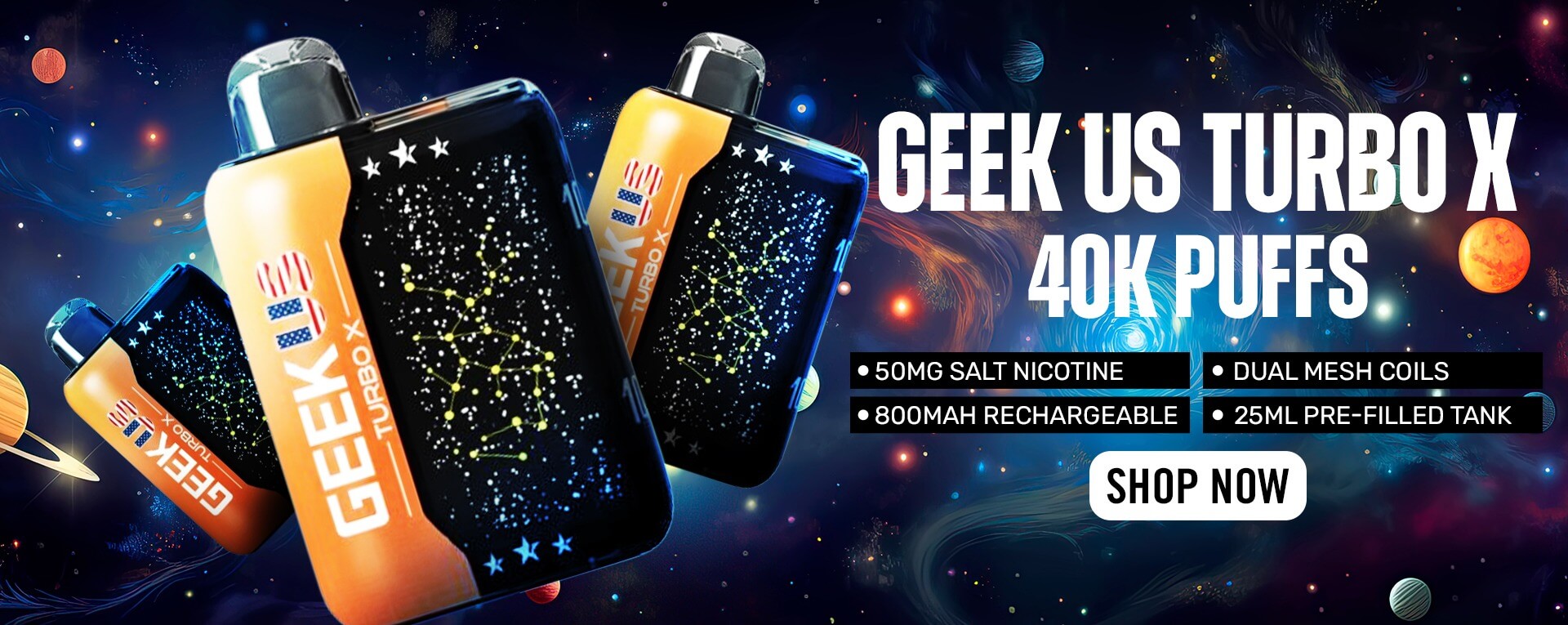 Geek US Turbo X 40K Disposable