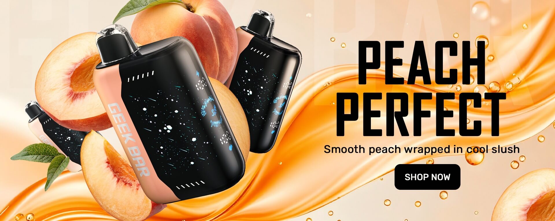 Peach Perfect Geek Bar Pulse X Slush Edition