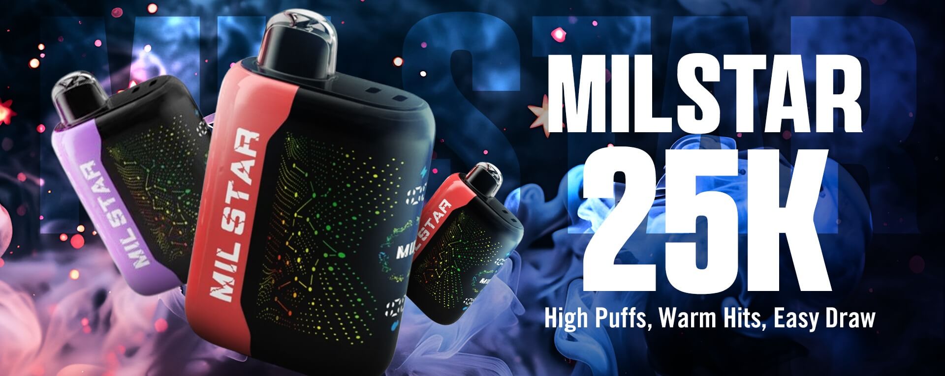 Milstar 25K Disposable Vape Review: Big Puffs, Smooth Flavor