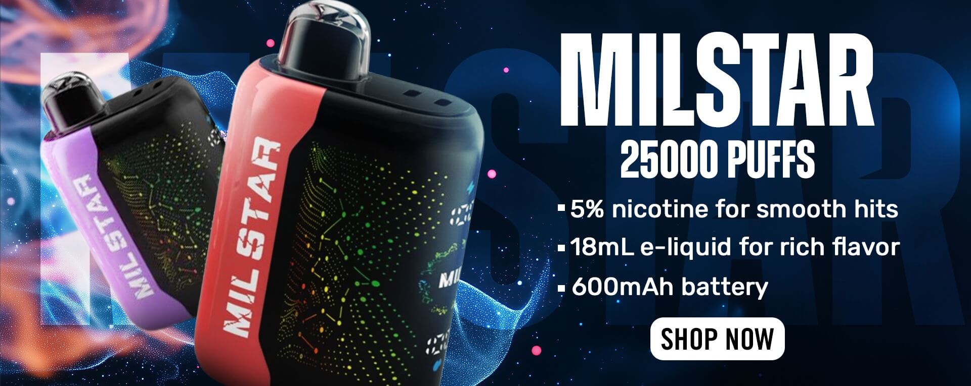 Milstar 25K Disposable Vape