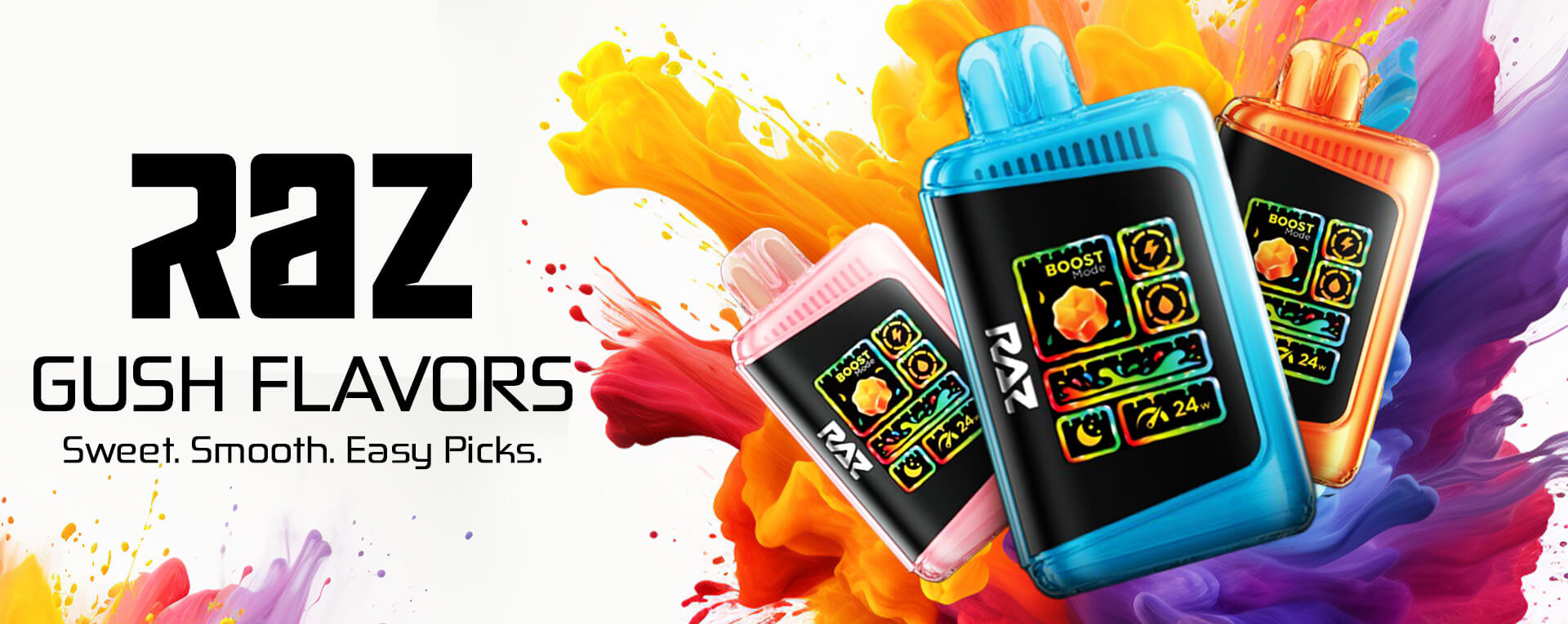 RAZ Gush Flavors