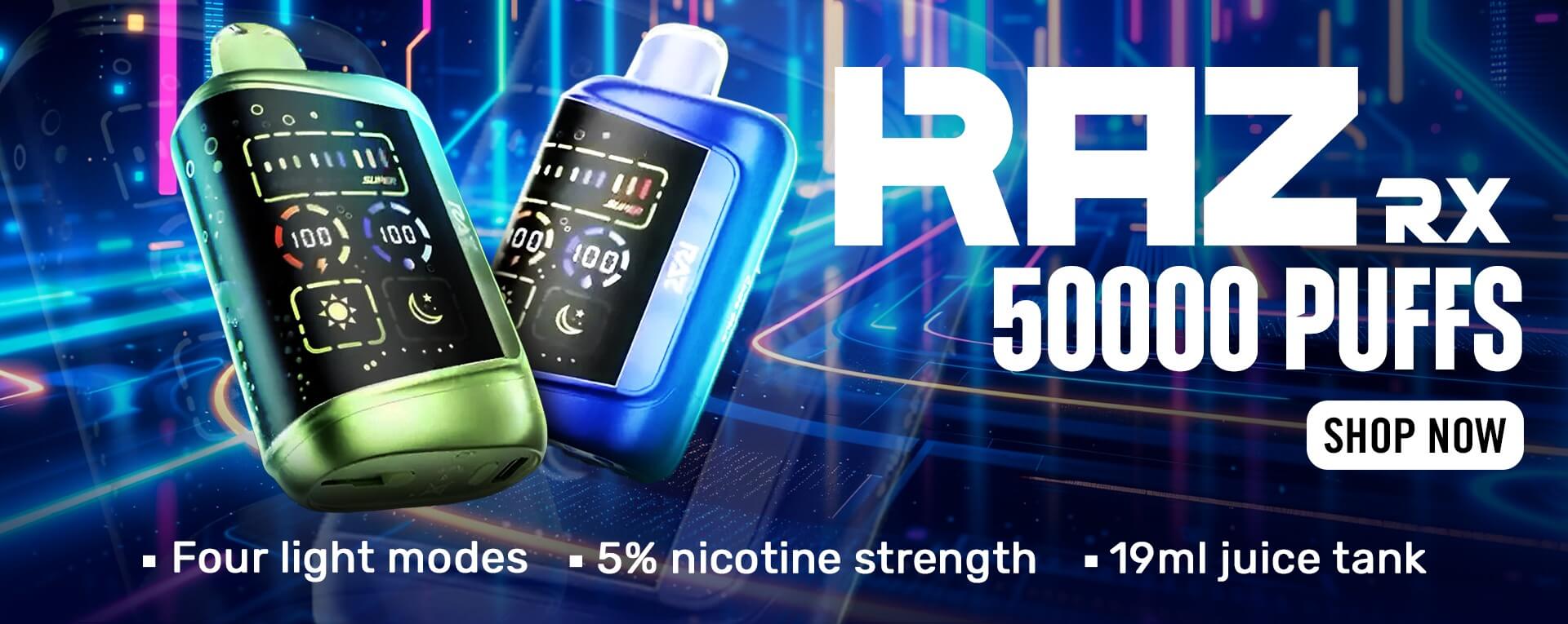 RAZ RX50K Dew Edition Disposable