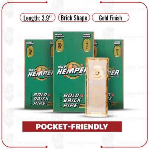 Hemper Gold Brick Hand Pipe