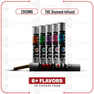 Half Bak’d THC Core Hash Hole Pre-Rolls 2G – 1CT