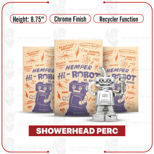 Hemper 8.75" Hi-Robot XL Recycler Bong