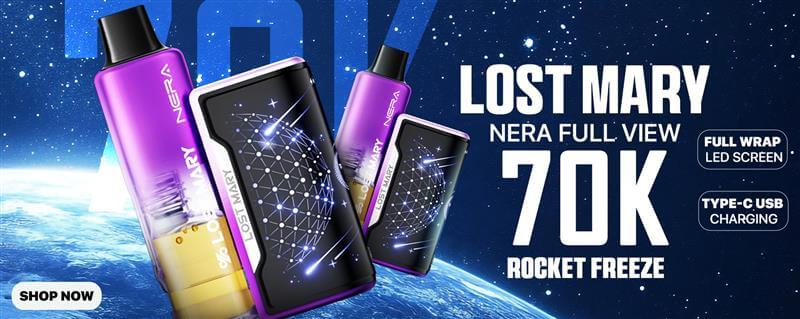 Lost Mary Nera Full View 70K - Rocket Freeze