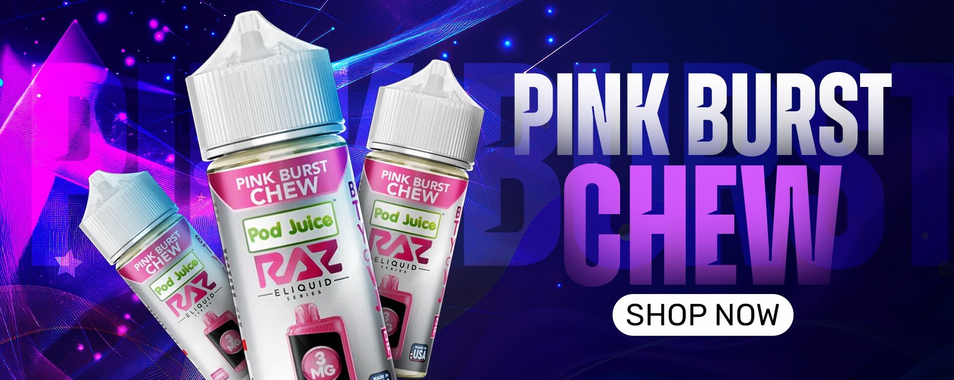Pod Juice Pink Burst Chew