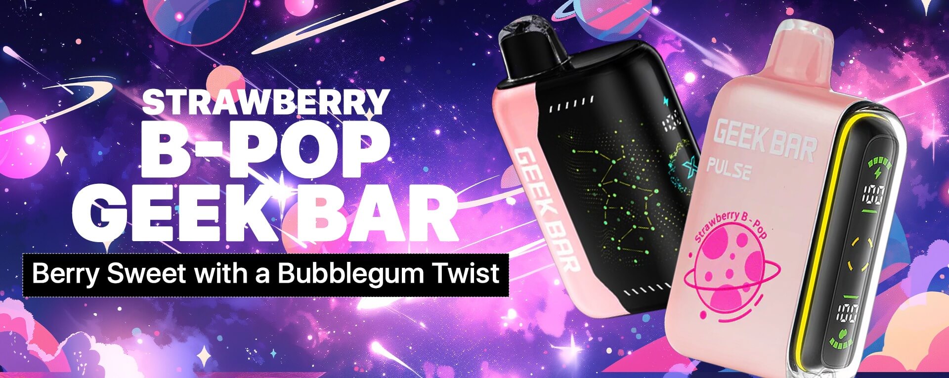 Strawberry B-Pop Geek Bar