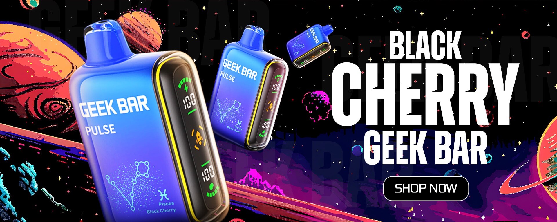 Black Cherry Geek Bar Pulse - Shop Now