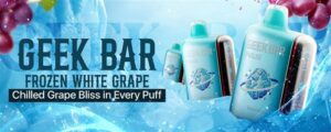 Frozen White Grape Geek Bar