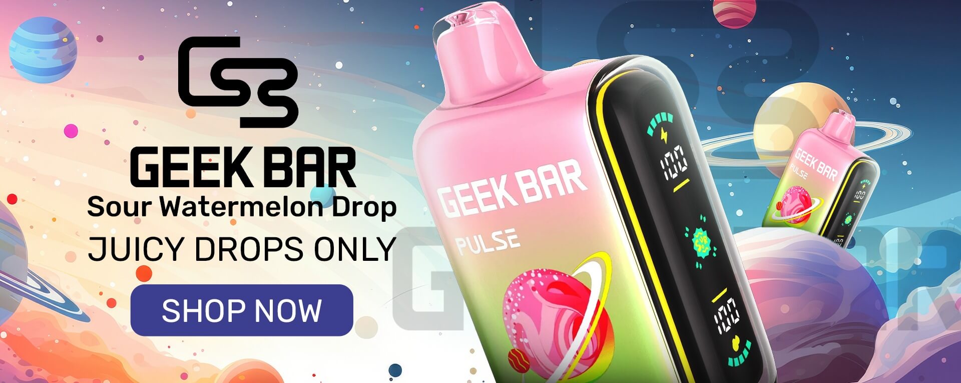 Sour Watermelon Drop Geek Bar Pulse Sour Edition