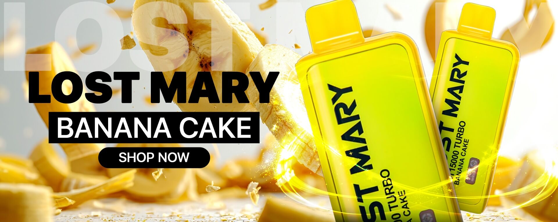 Lost Mary Banana Cake MT15000 Turbo Disposable Vape