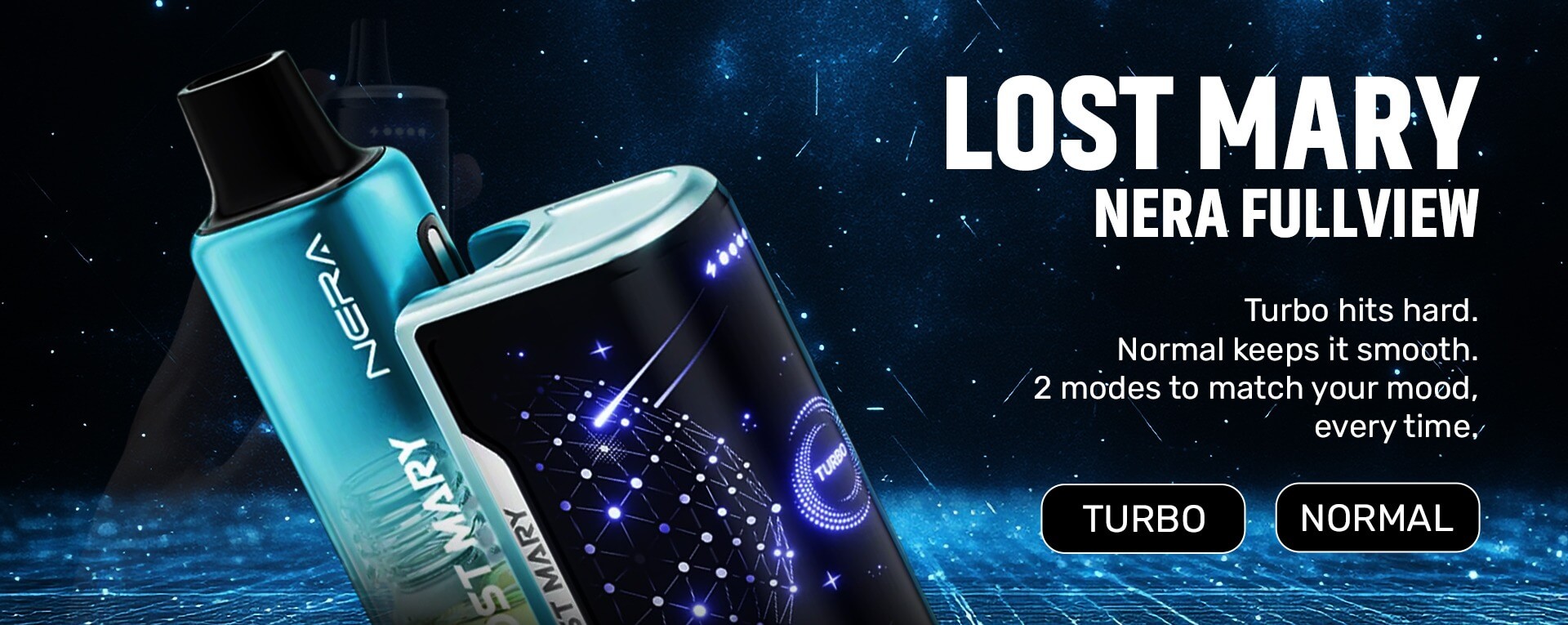 Lost Mary NERA Fullview 70K Modes