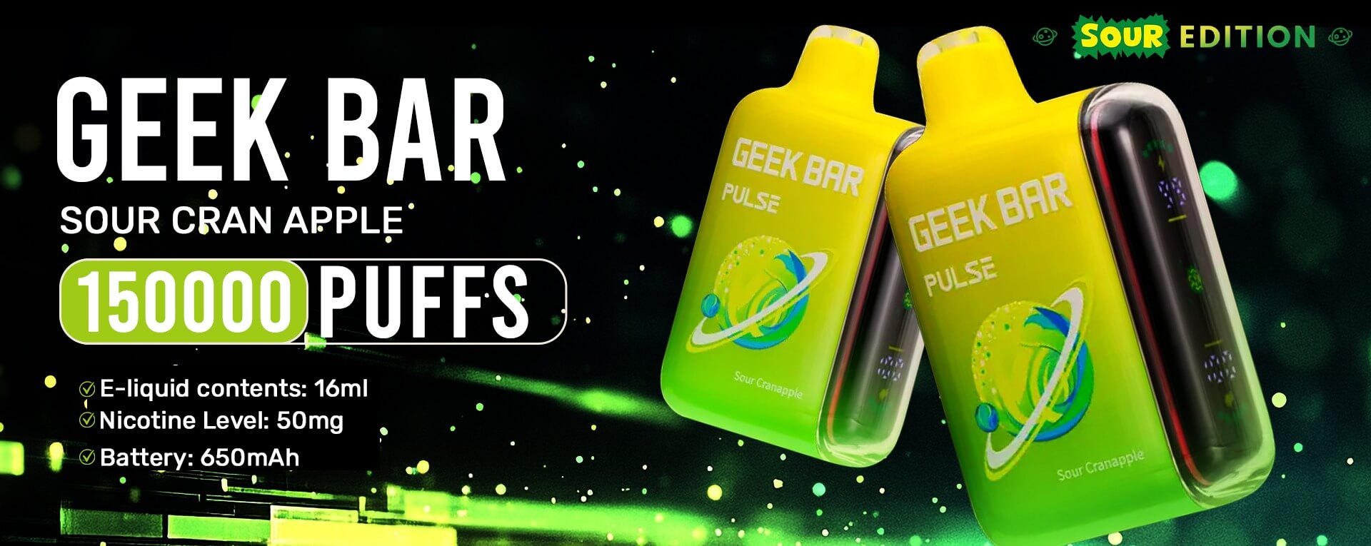 Sour Cran Apple Geek Bar